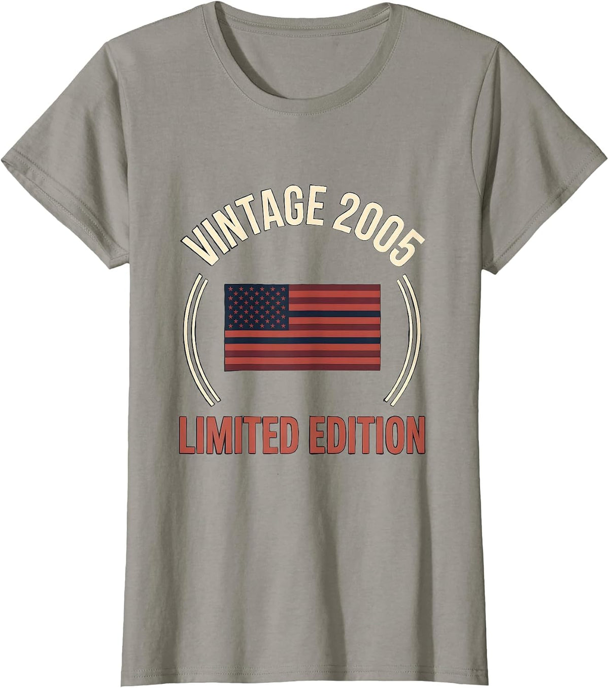 Women's Vintage 2005 Limited Edition Stamp 21st Birthday Gift Men T-Shirt - Slate Grey
