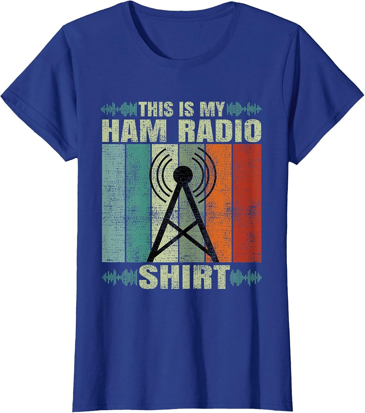 Funny This is My Ham Radio T-Shirt - Royal Blue