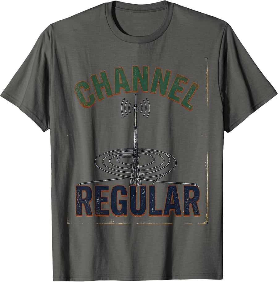 Channel Regular Vintage EMS Paramedic EMT Gift T-Shirt - Asphalt Grey