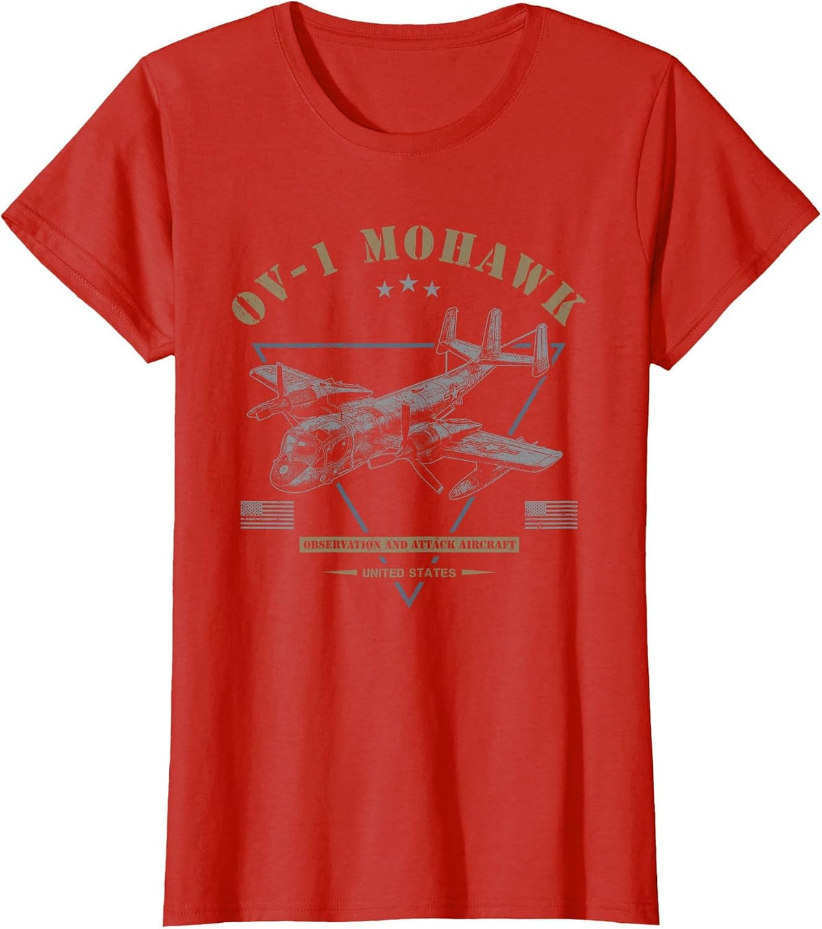 OV-1 Mohawk T-Shirt - Red