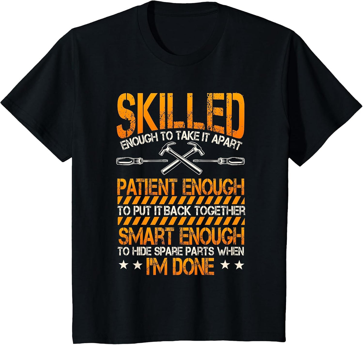 Craftsman Repair Man Craftsman Builder DIY Fixer T-Shirt - Black