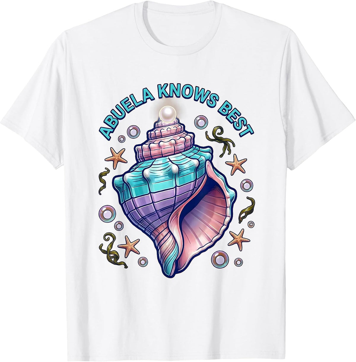 Men's Abuela Knows Best Mexican Heritage Design T-Shirt - White