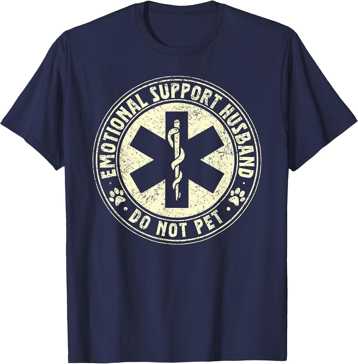 Funny Fathers Day Mens T-Shirt - Navy Blue