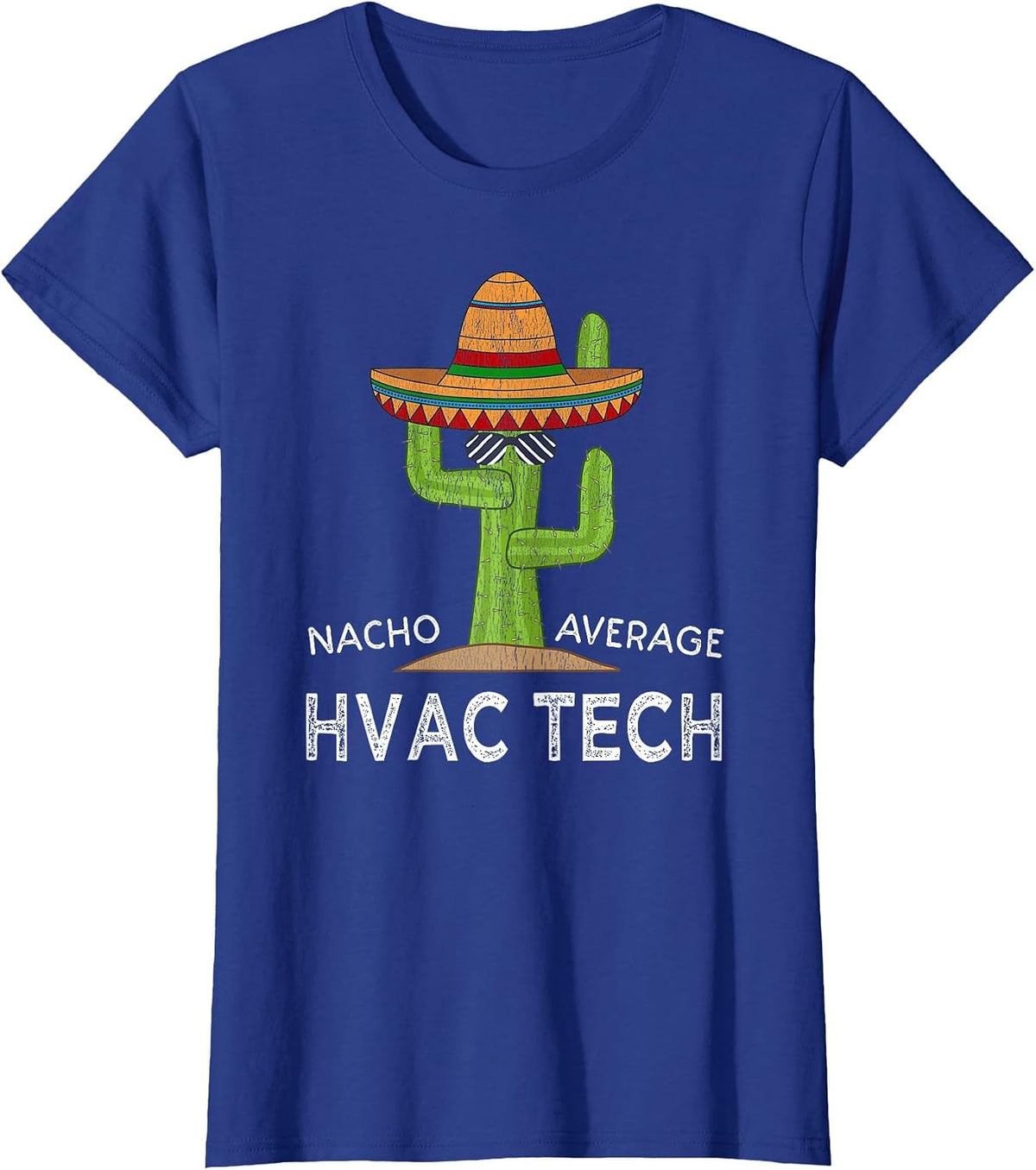 Funny HVAC Tech Technician T-Shirt - Royal Blue