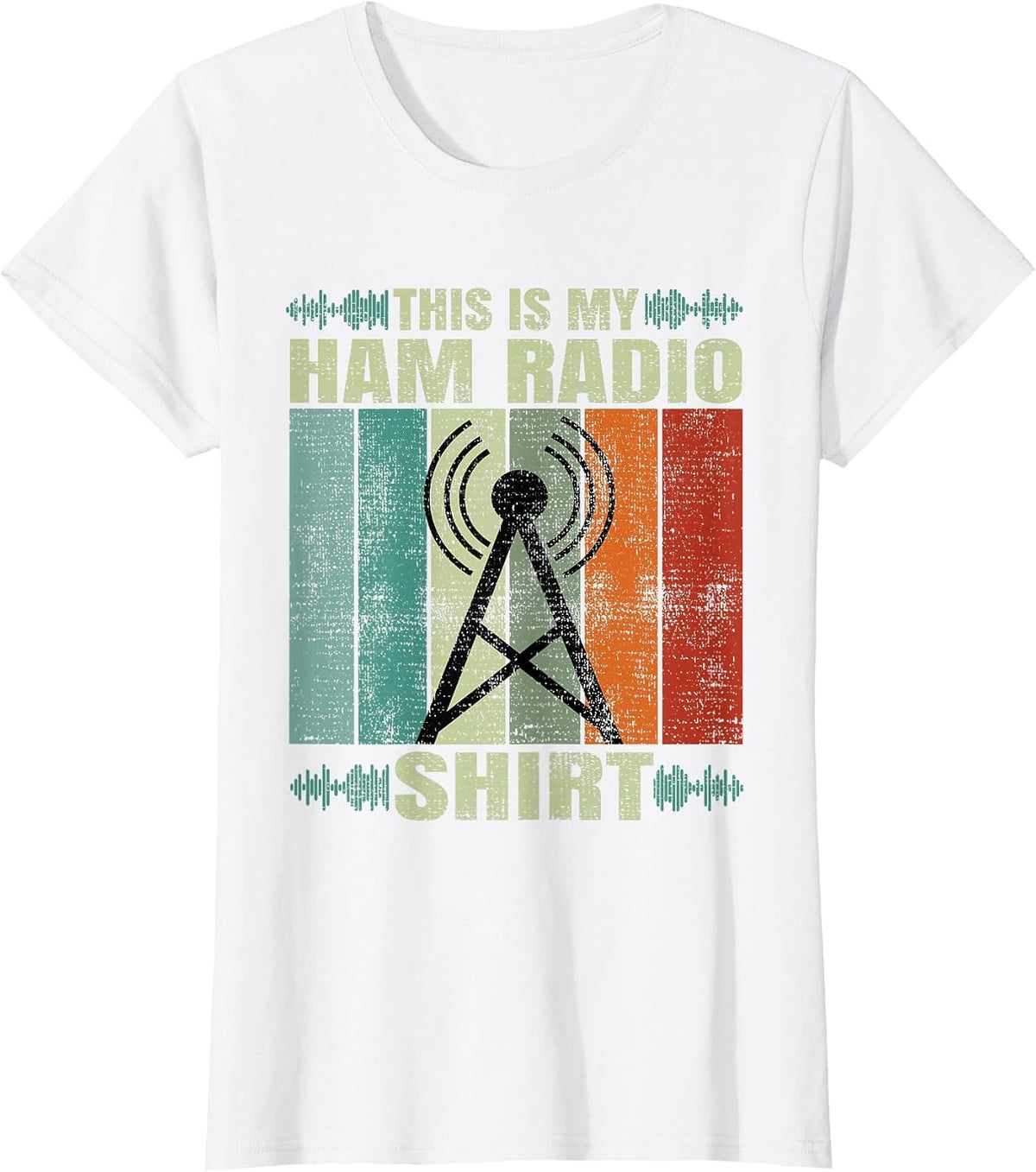 Funny This is My Ham Radio T-Shirt - White