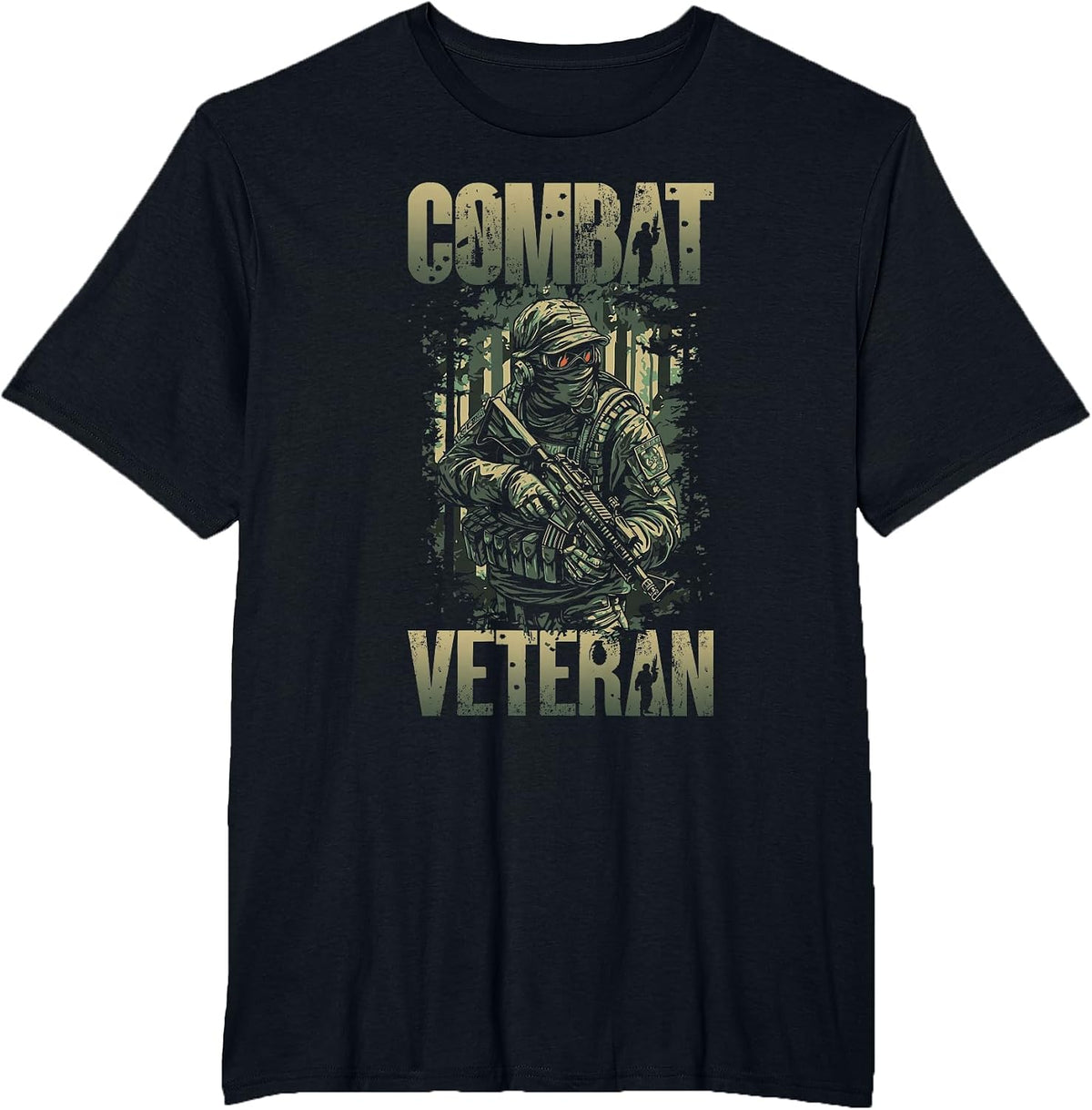 War Veteran Deployment Day of Veterans War Veteran T-Shirt - Black