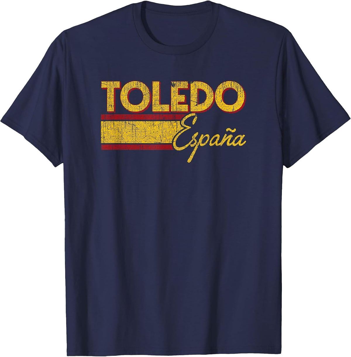 Toledo Espana - Toledo Spain T-Shirt - Navy Blue