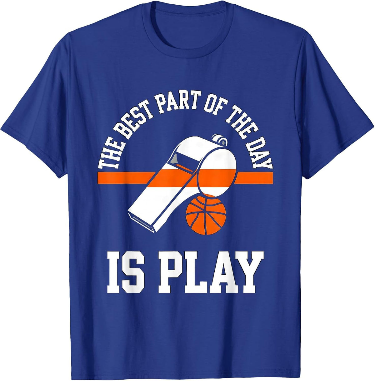 Men's The Best Part Of The Day Is Play Funny PE Teacher Sports T-Shirt - Royal Blue