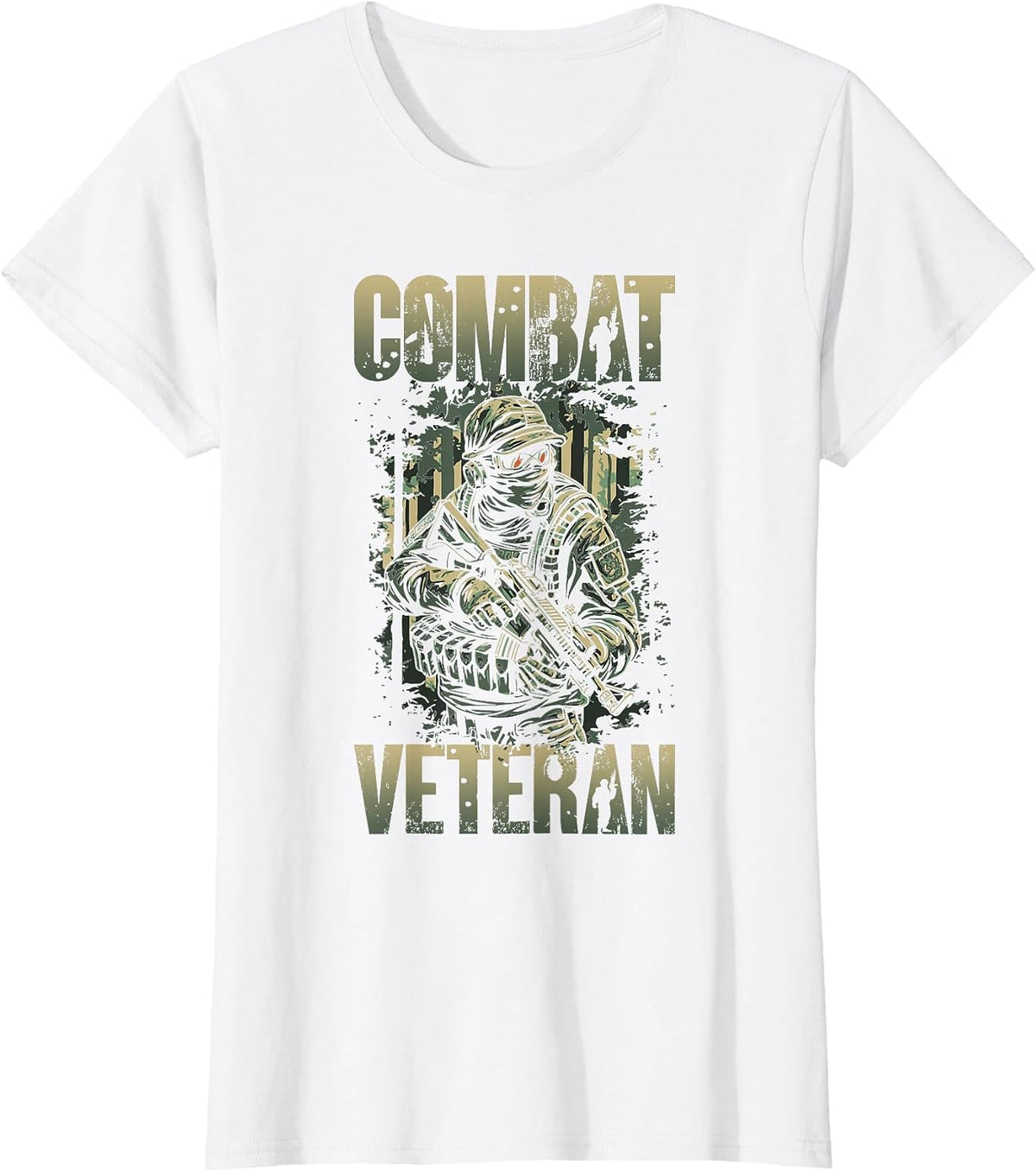 War Veteran Deployment Day of Veterans War Veteran T-Shirt - White