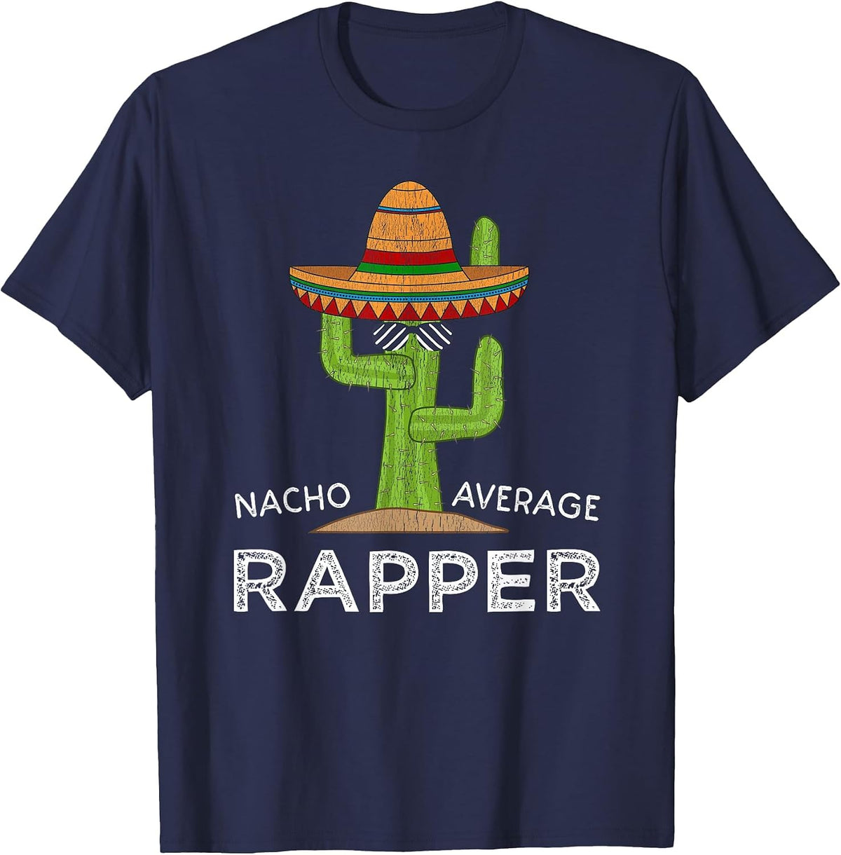 Fun Hilarious Rap Artist Meme | Funny Rapper T-Shirt - Navy Blue