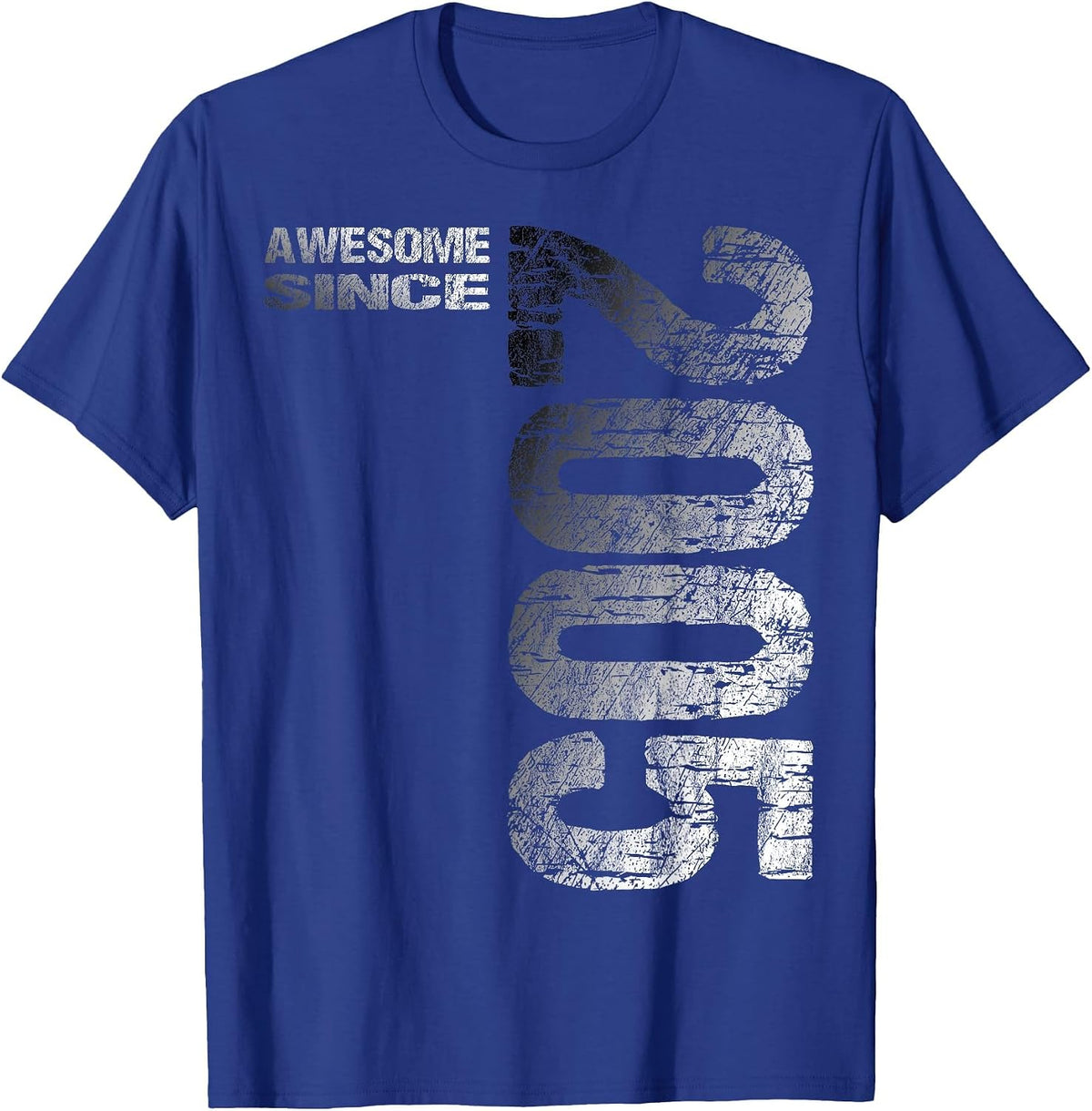 Awesome Since 2005 21th Birthday T-Shirt - Royal Blue