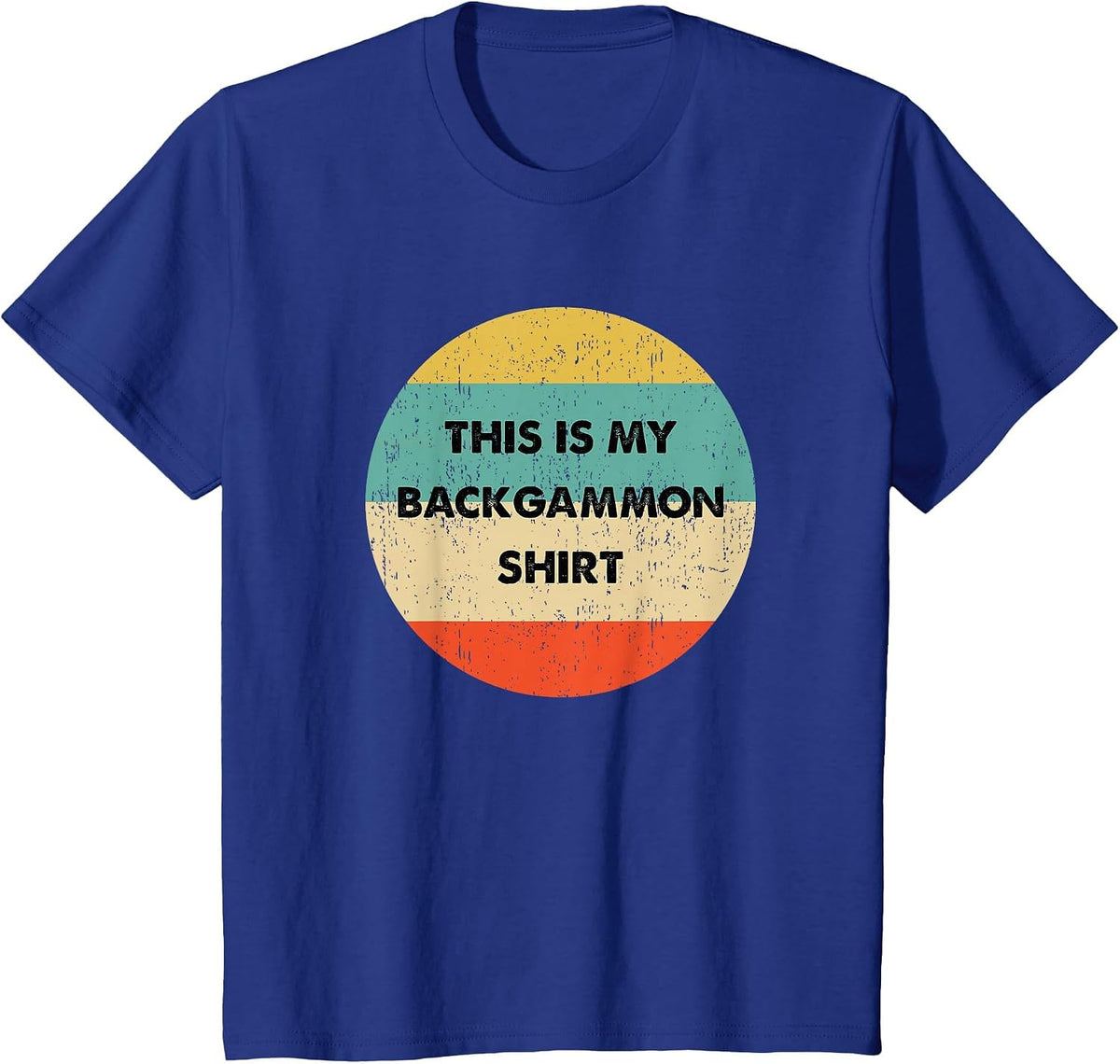 This is My Backgammon T-Shirt - Royal Blue