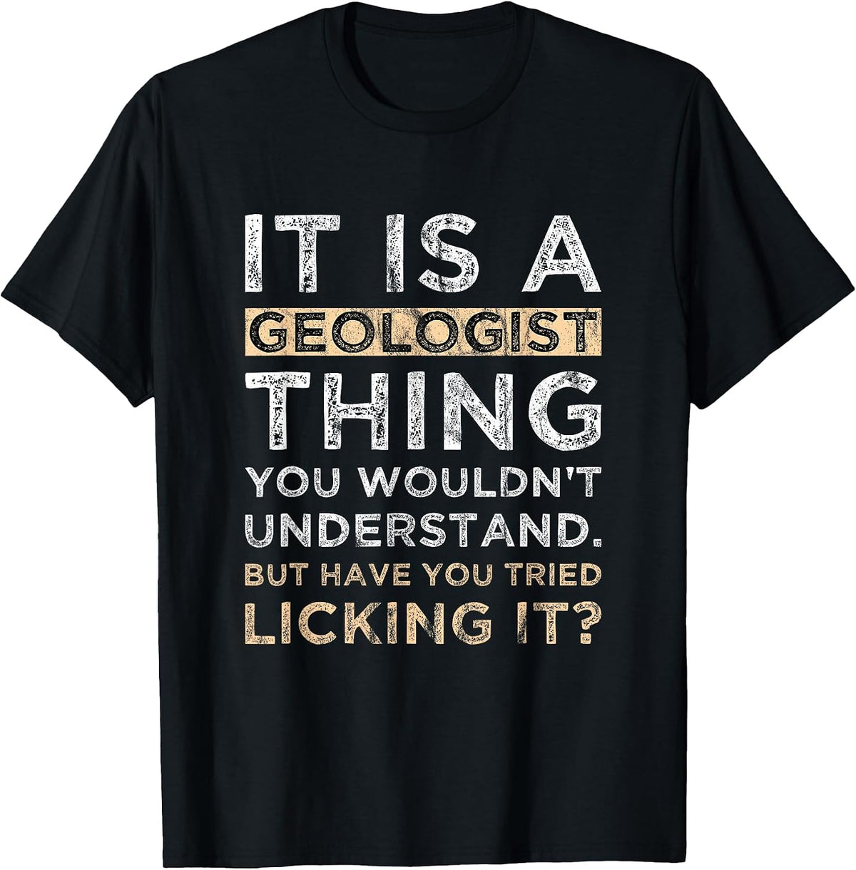 Have You Tried Licking It? T-Shirt - Black