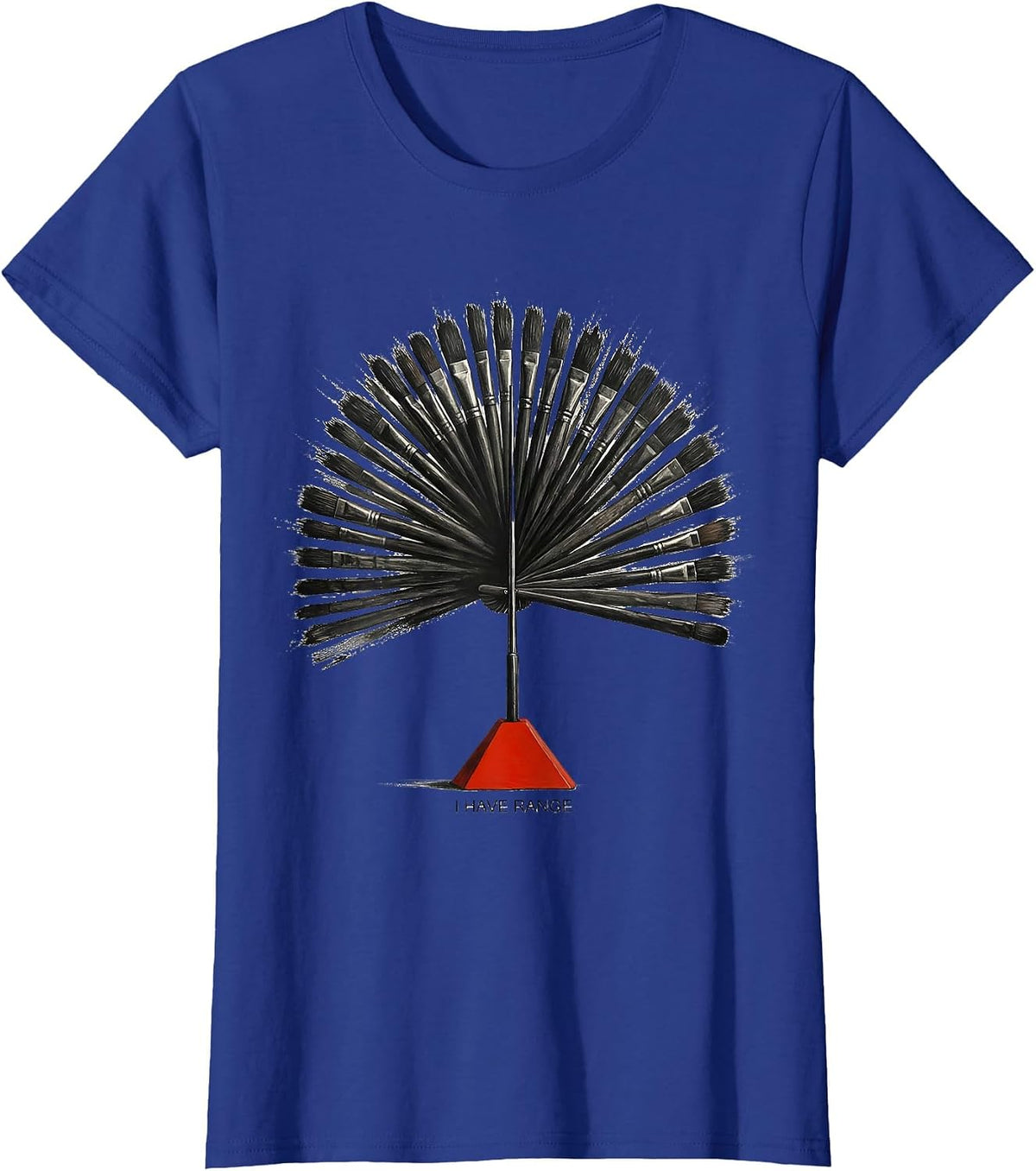 Women's I Have Range Funny Ham Radio Operator Hobbyist Pride T-Shirt - Royal Blue