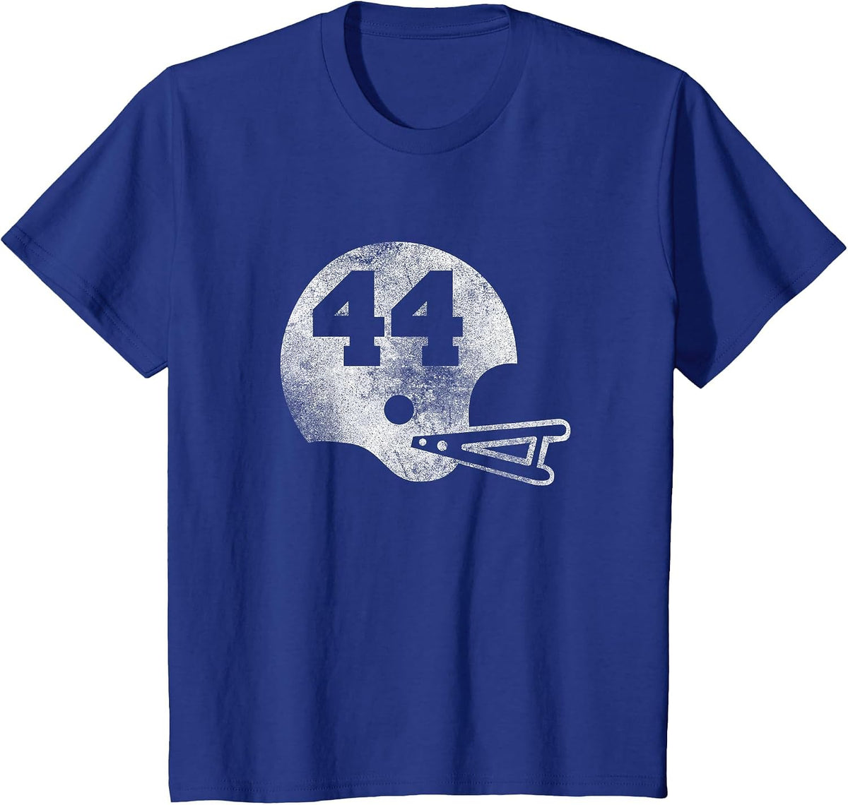 Vintage Football Jersey No. 44 T-Shirt Player No T-Shirt - Royal Blue