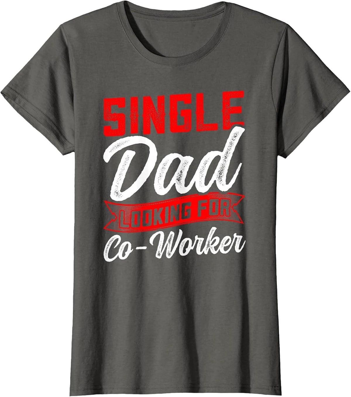Single Parent Addiction to Employee Papi Papa T-Shirt - Asphalt Grey
