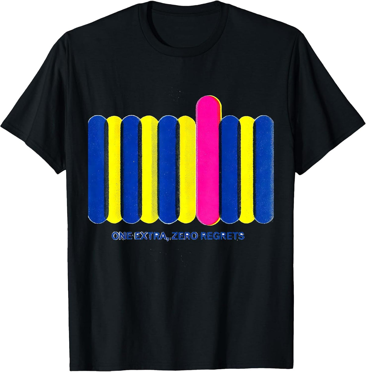 Men's One Extra Zero Regrets Down Syndrome Awareness Family Pride T-Shirt - Black