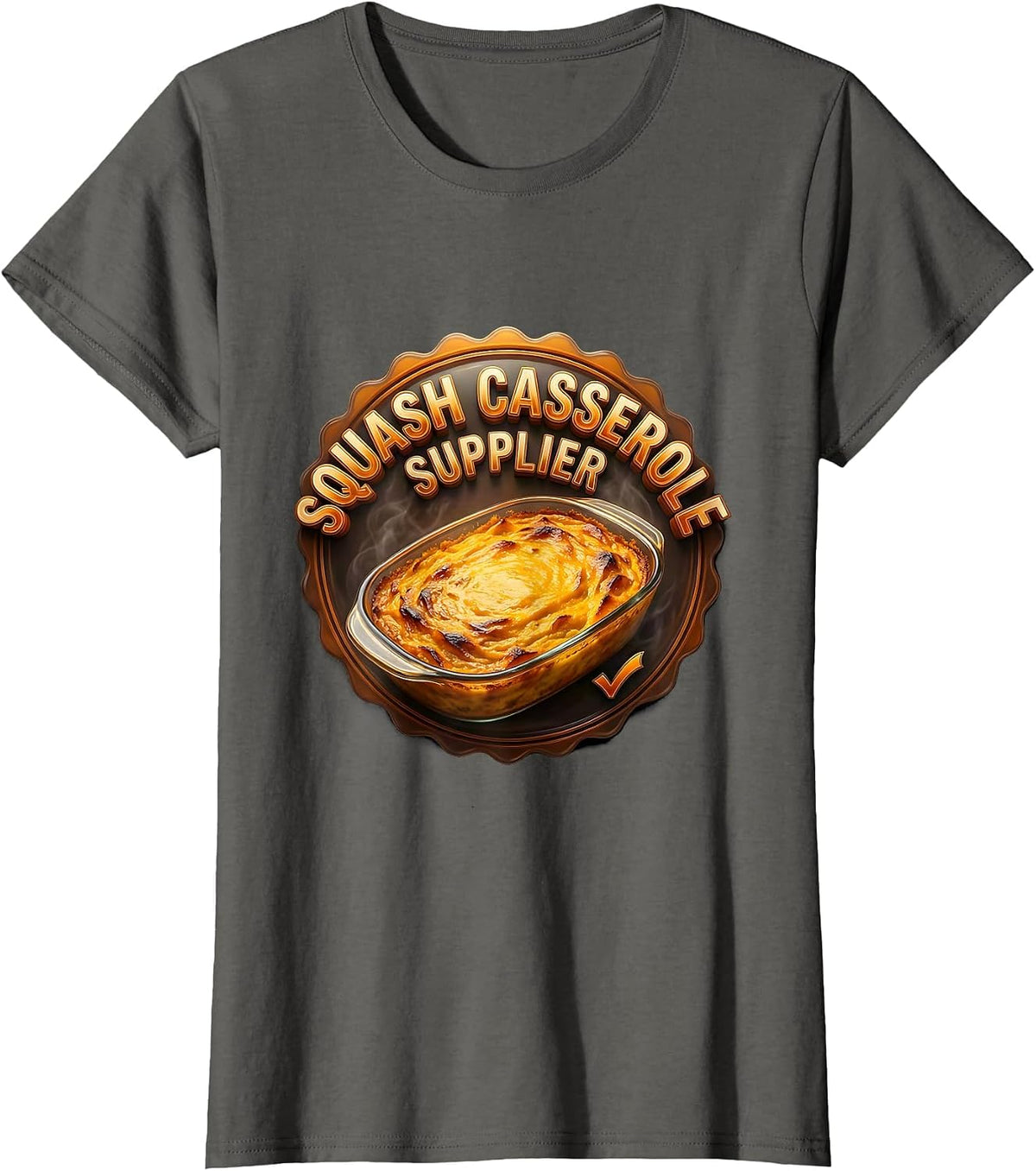Women's Squash Casserole Supplier Bootleg 90's Rap Rock Vintage T-Shirt - Asphalt Grey