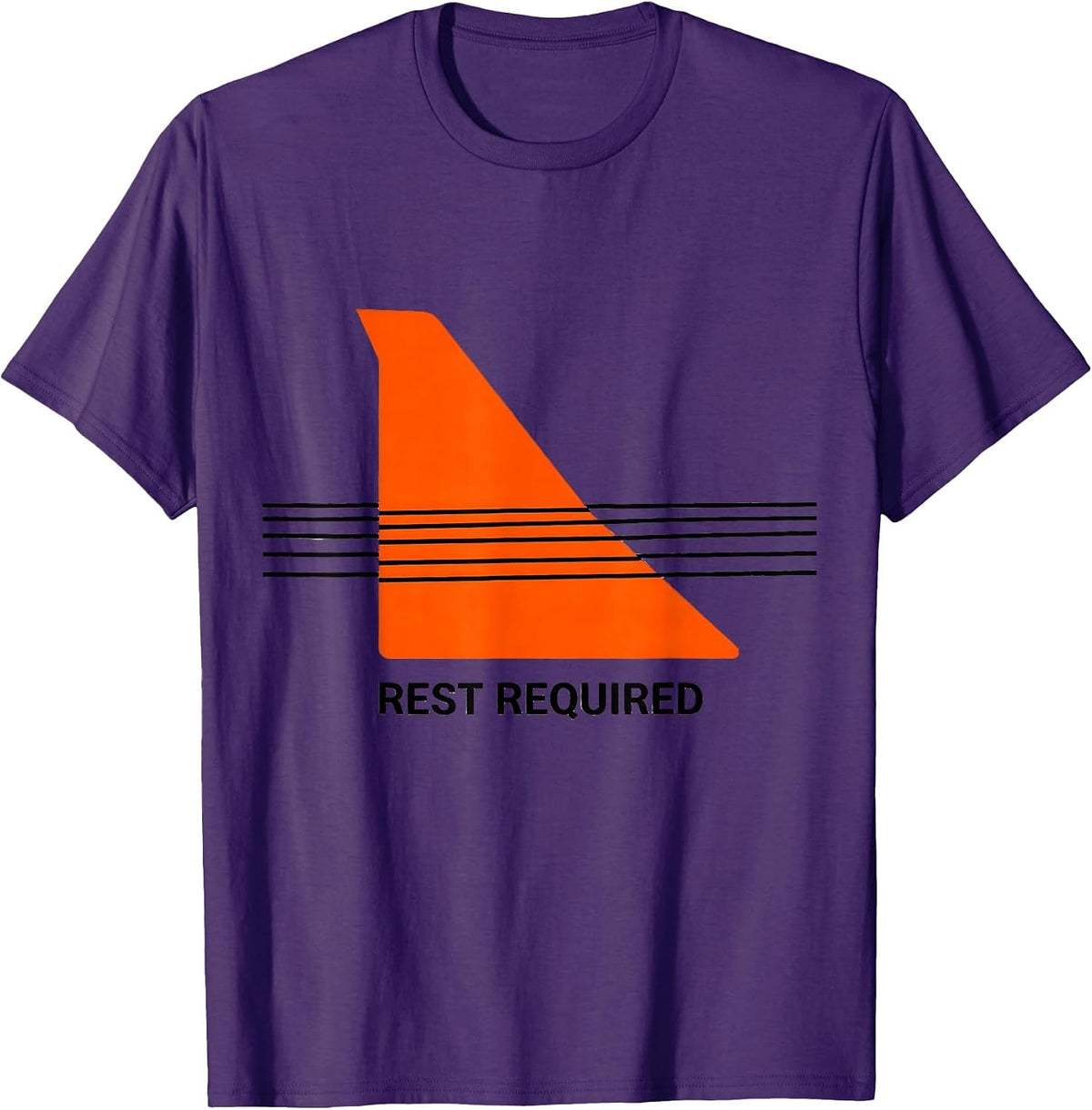 Rest Required Funny Music Lover Gift Musicians Teacher Humor T-Shirt - Purple