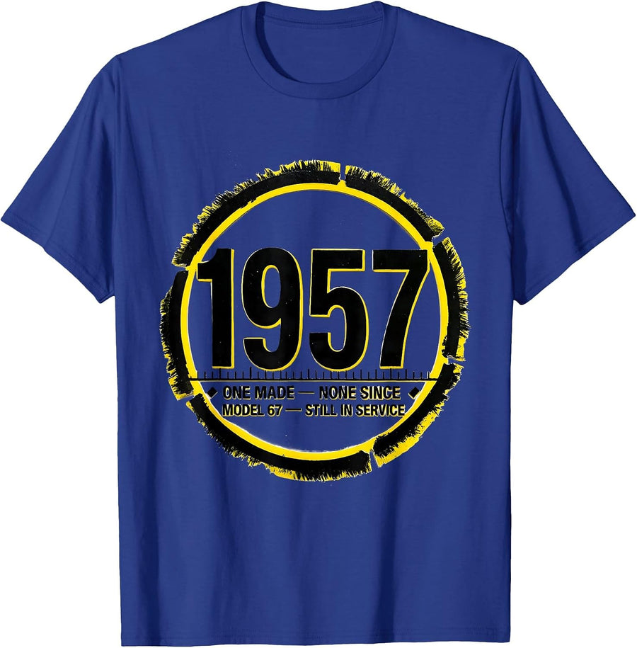 1957 — One Made, None Since, Model 67 Still In Service T-Shirt - Royal Blue