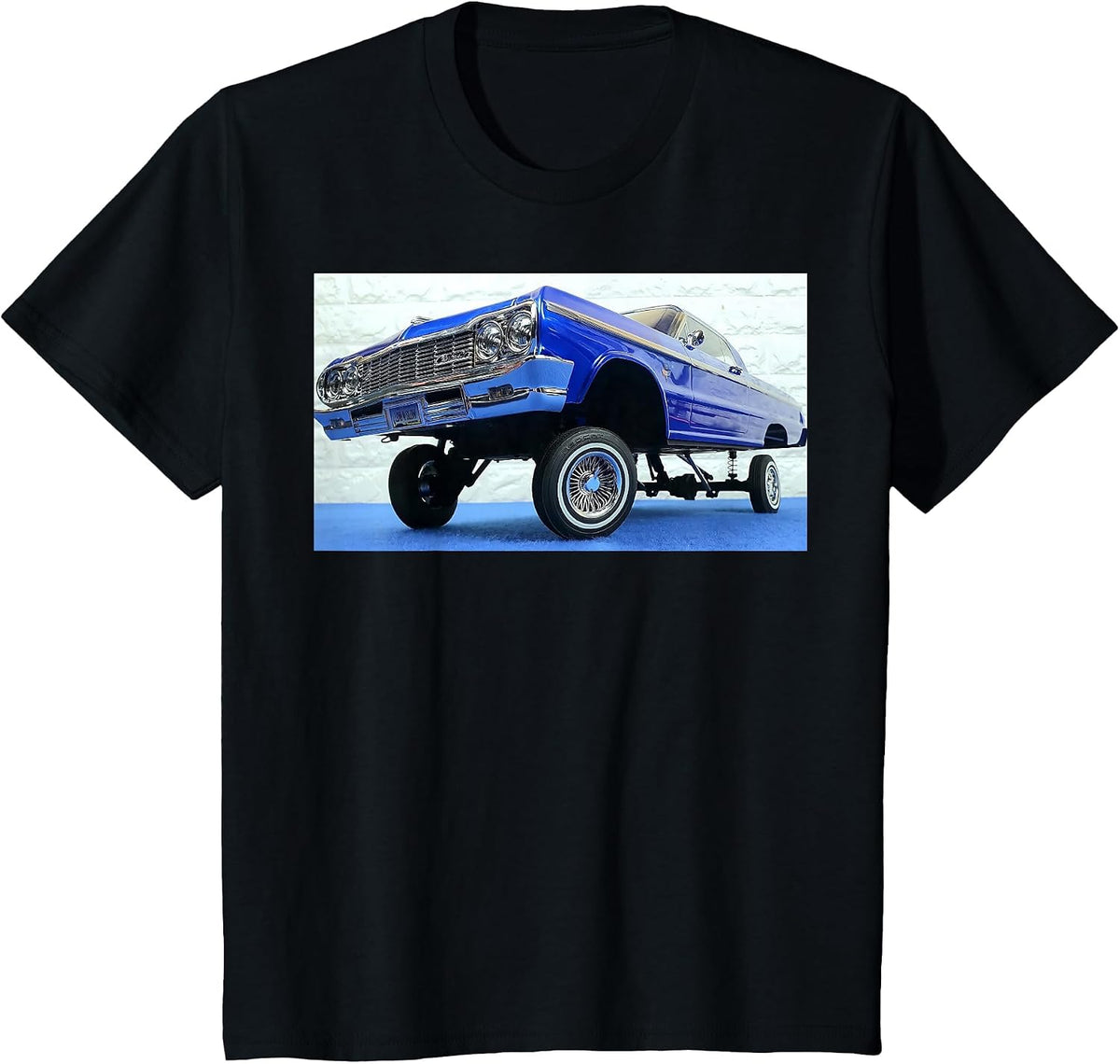 Lowrider CAR T-Shirt - Black