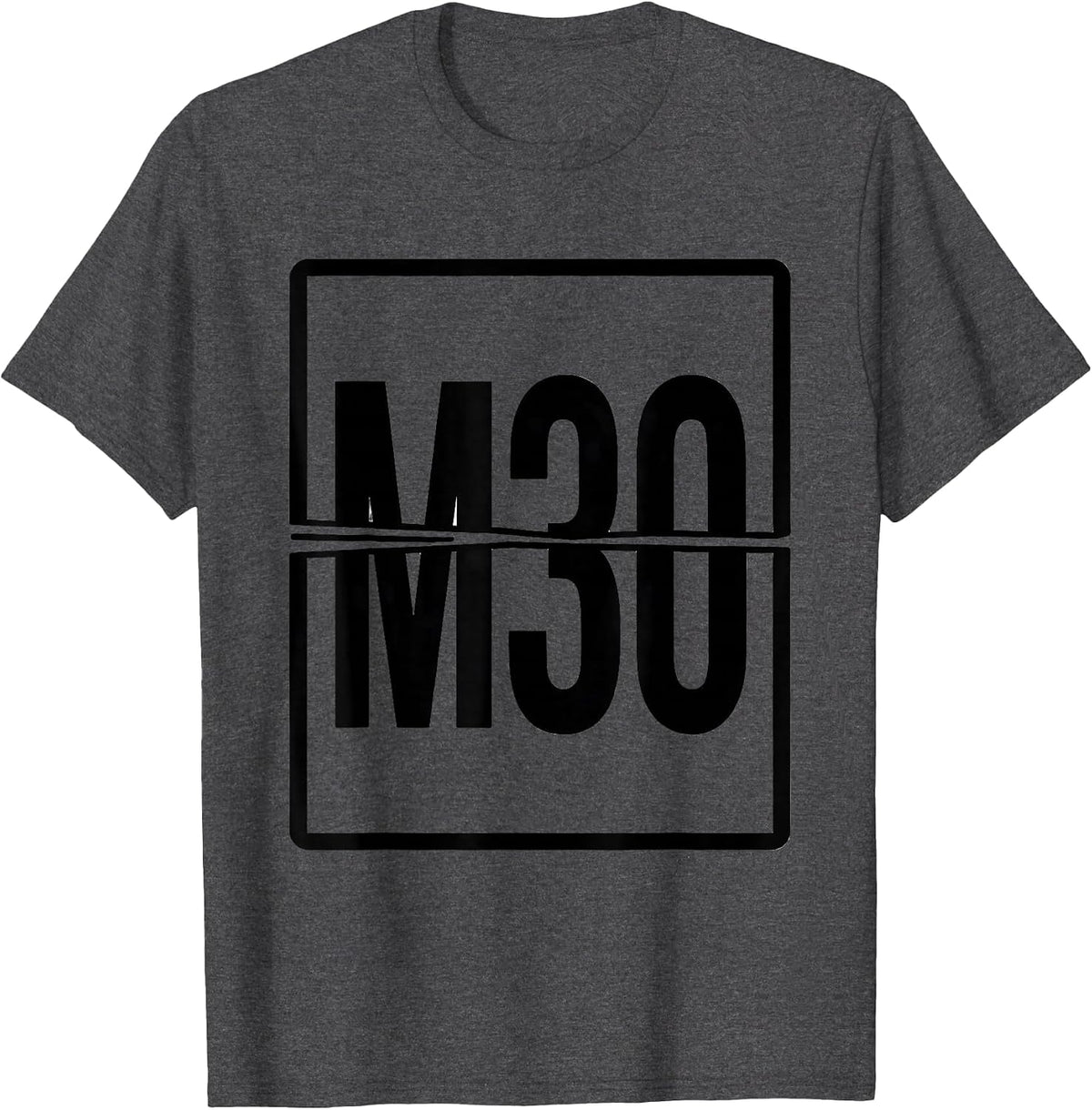 Men's M30 Aerospace Engineer CNC Machinist Programmer Humor T-Shirt - Dark Heather Grey