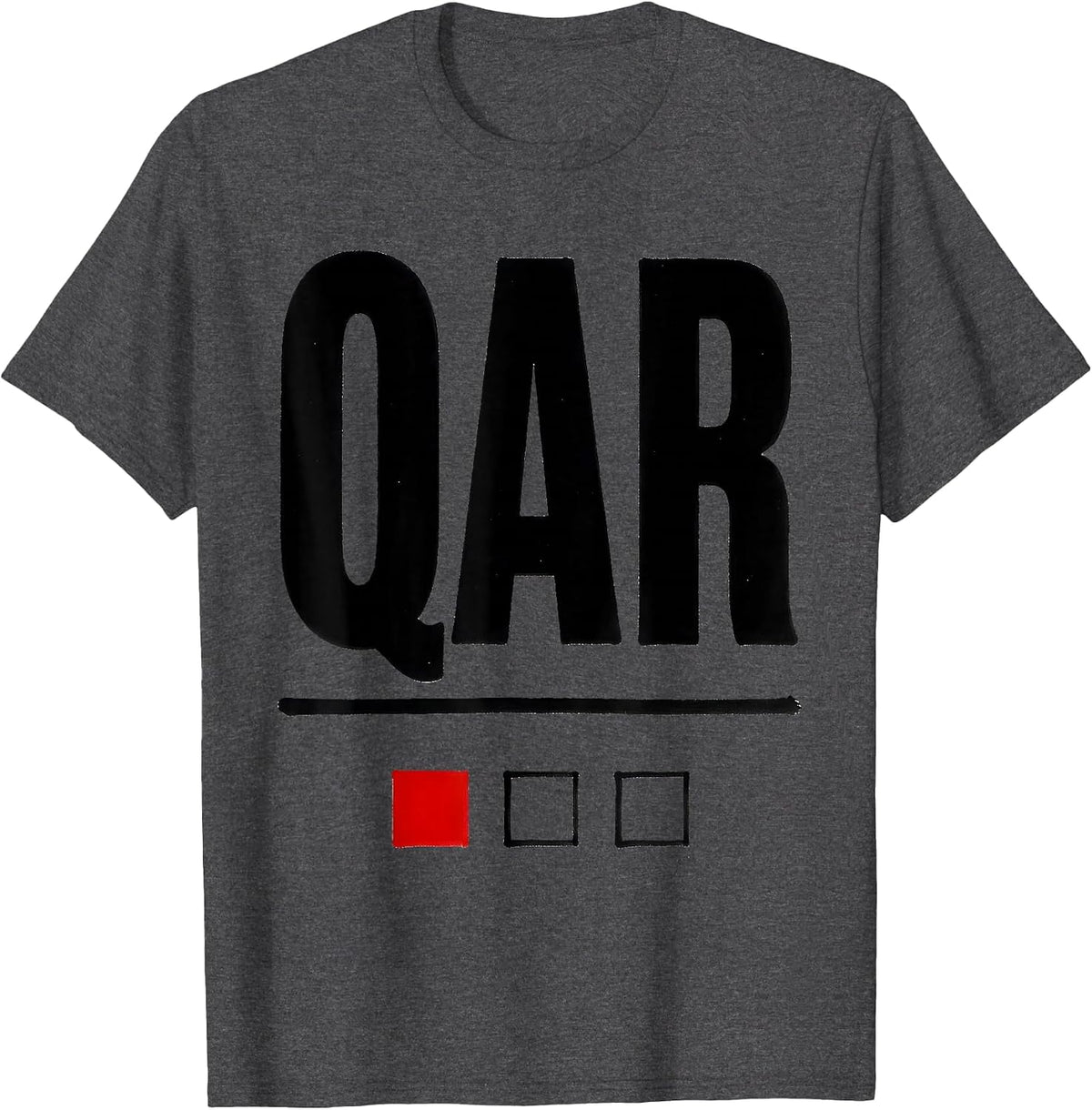 QAR Vet Tech Veterinary Assistant Appreciation Gift T-Shirt - Dark Heather Grey