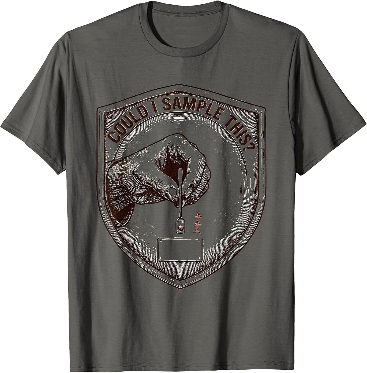 Men's Could I Sample This Funny Periodic Table Chemistry Teacher T-Shirt - Asphalt Grey