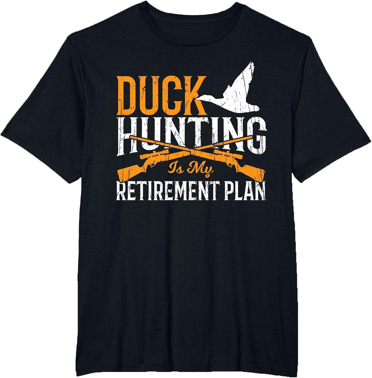Duck Hunting Retirement Men Retirement Duck Hunter T-Shirt - Black