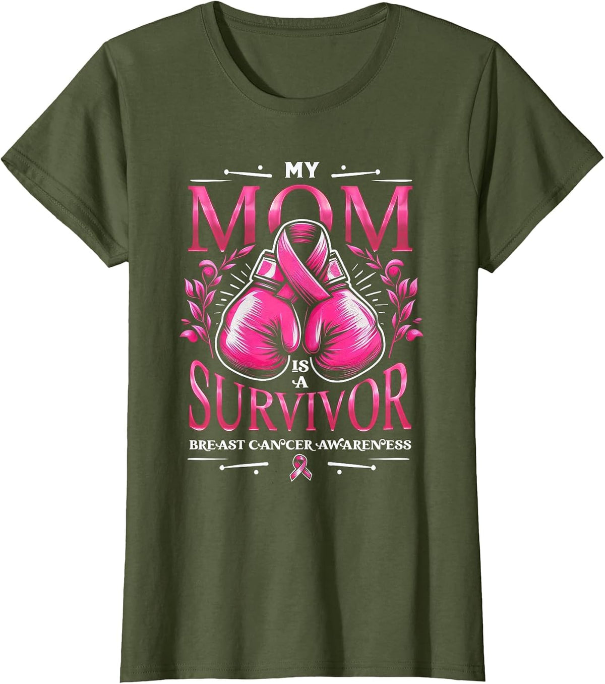 Awareness T-Shirt - Olive Green