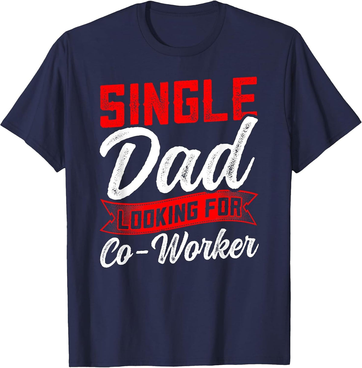 Single Parent Addiction to Employee Papi Papa T-Shirt - Navy Blue
