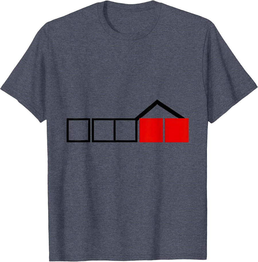 Real Estate Agent Humor Property Professional Gift T-Shirt - Heather Blue