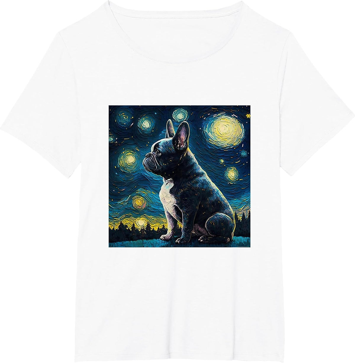 French Bulldog Van GOH Dog Puppy T-Shirt - White
