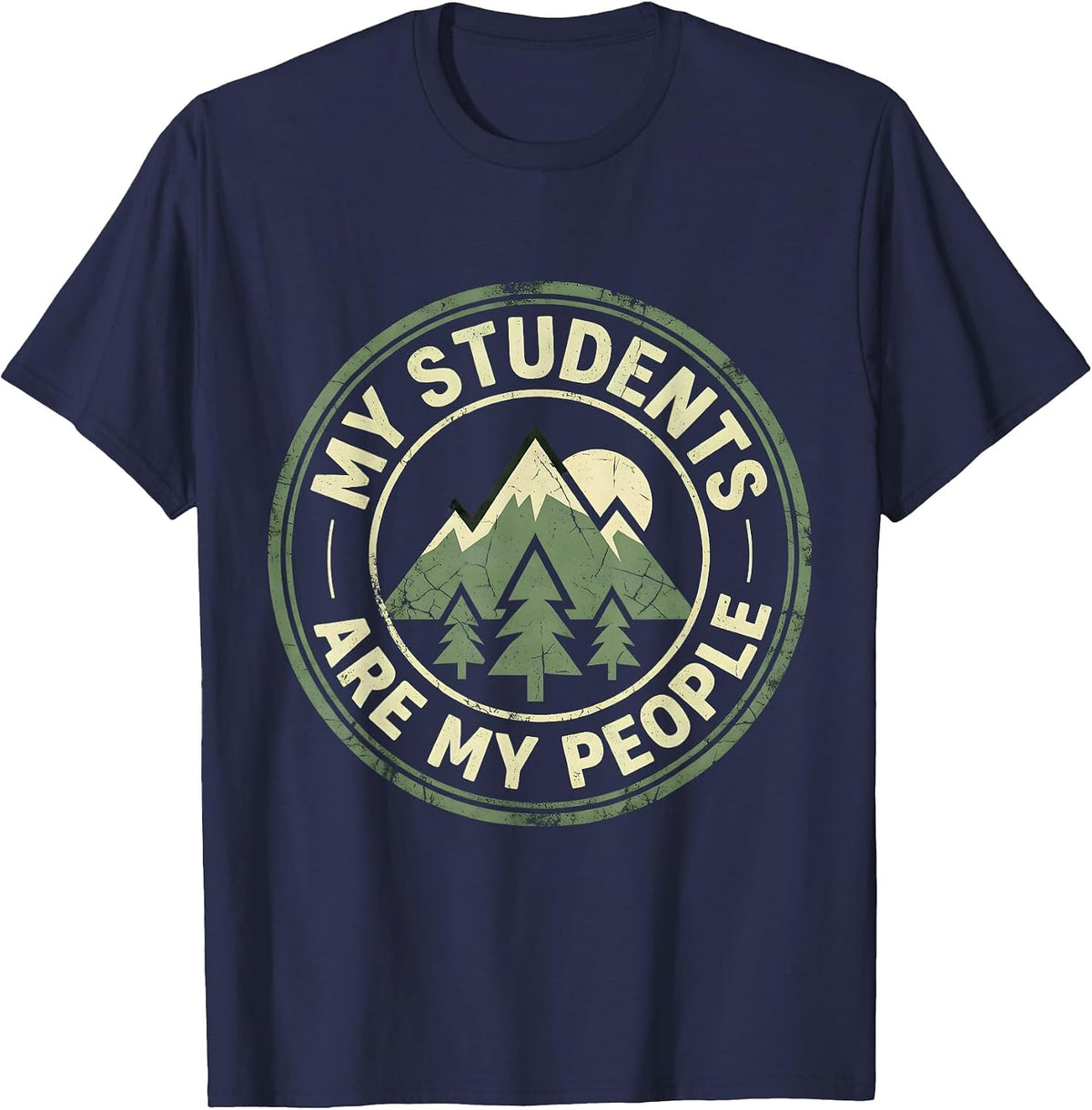 My Students Are My People 5th Grade Teacher T-Shirt - Navy Blue