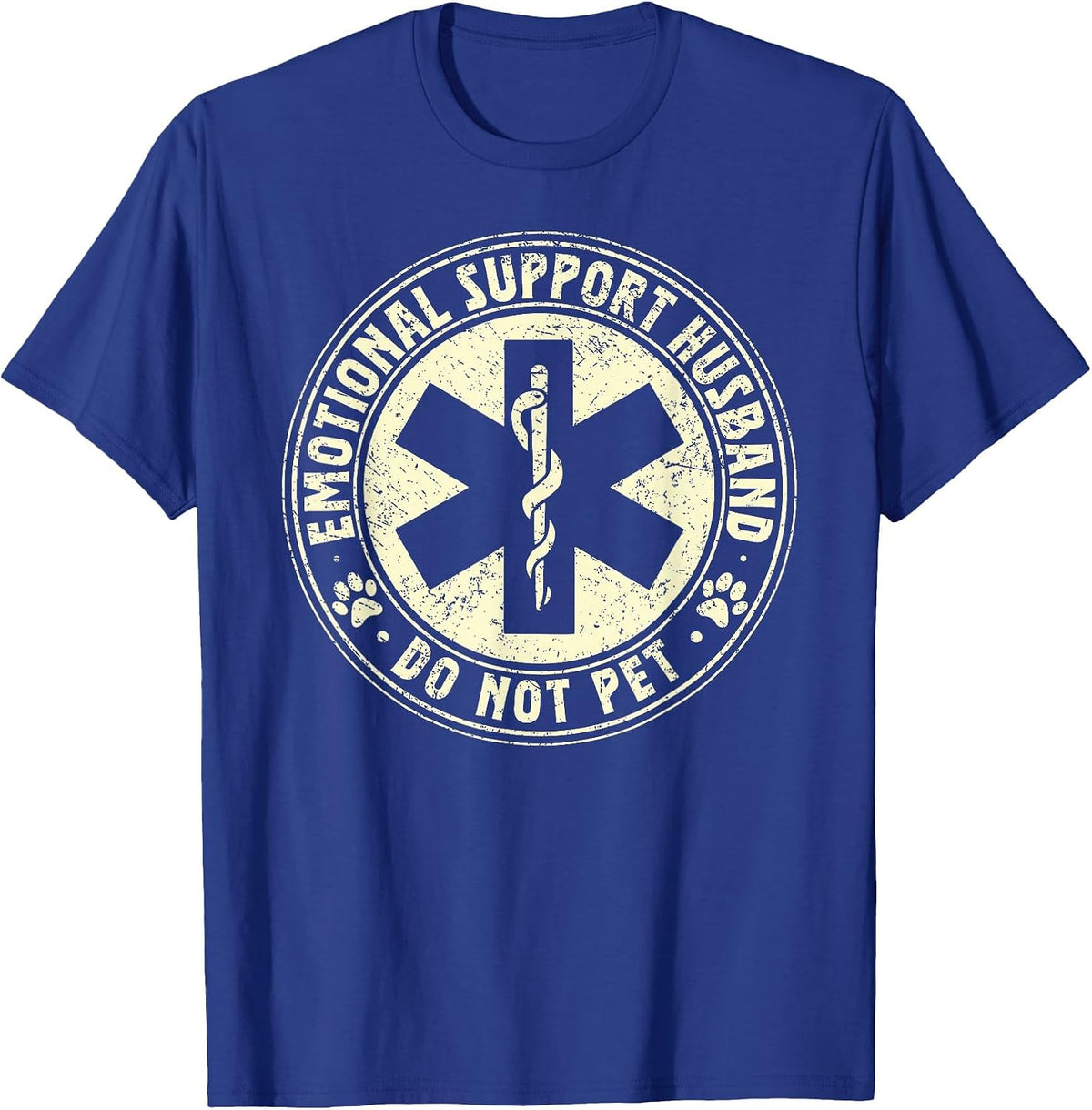 Funny Fathers Day Mens T-Shirt - Royal Blue