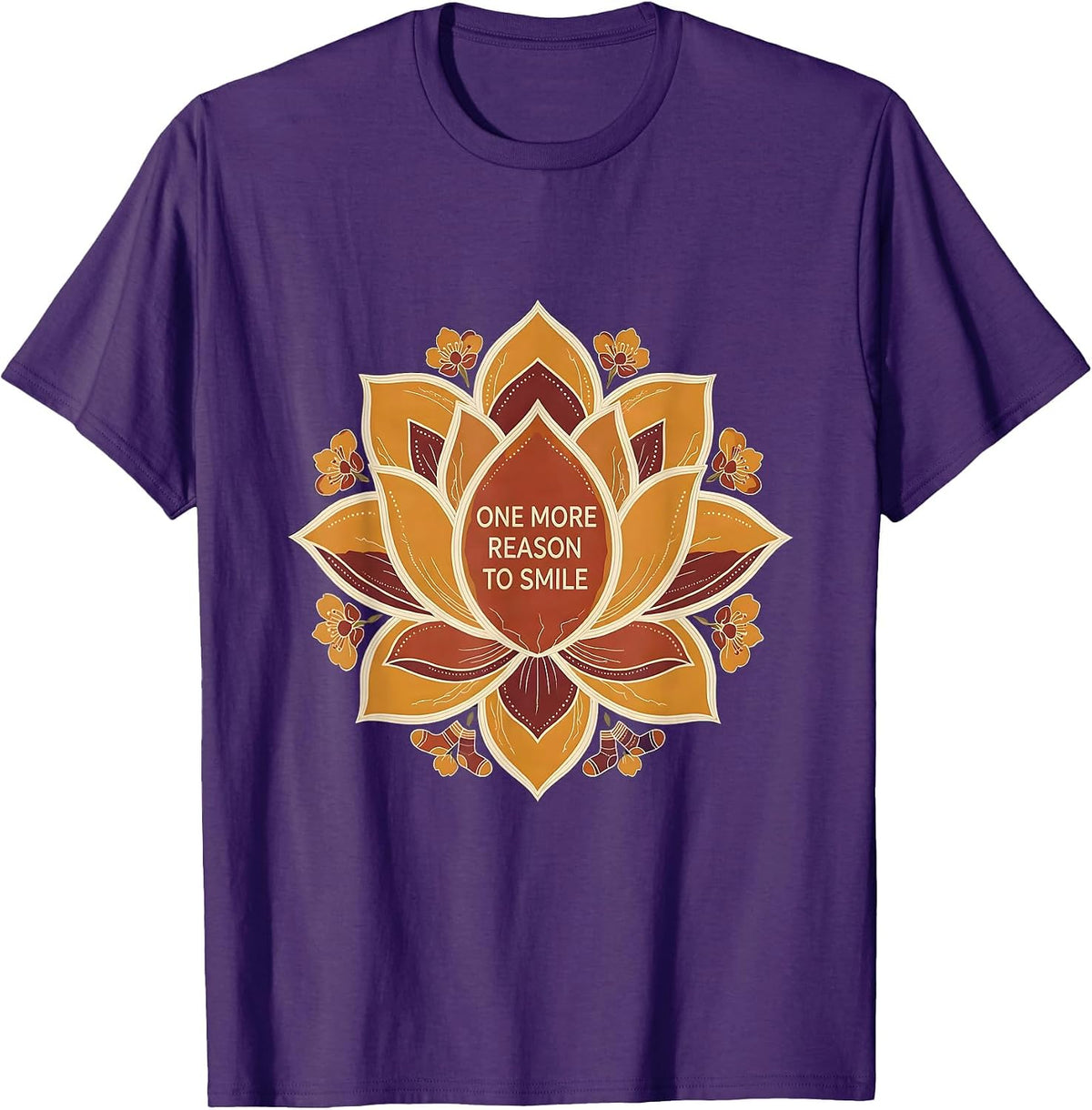 Men's One More Reason To Smile Down Syndrome Awareness T-Shirt - Purple