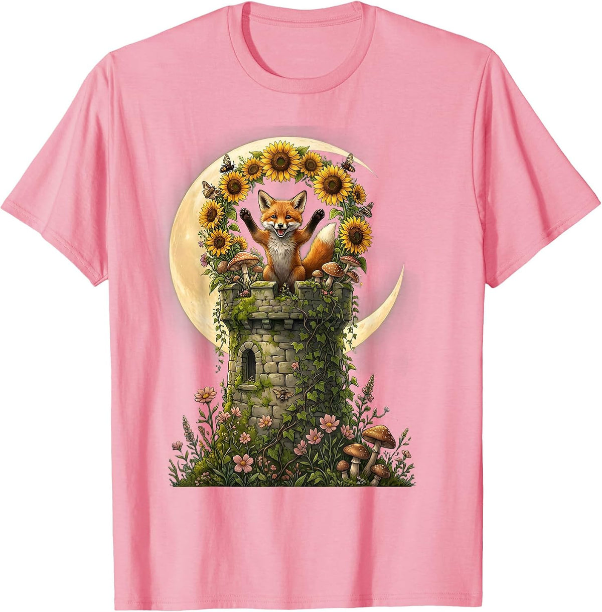 Men's Down Syndrome Awareness Climbing Champion Design T-Shirt - Pink