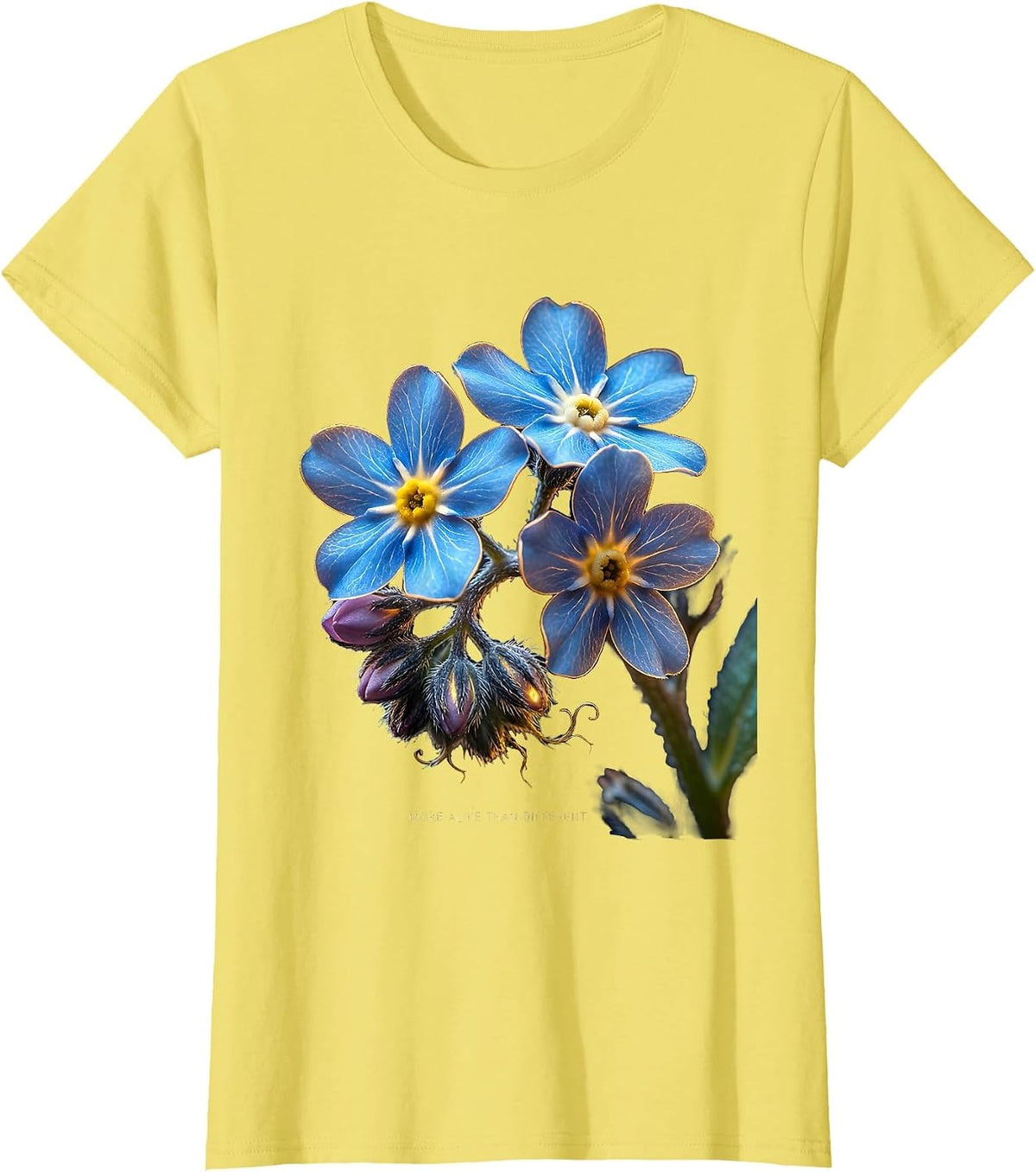 Women's More Alike Than Different Down Syndrome Awareness T-Shirt - Lemon Yellow