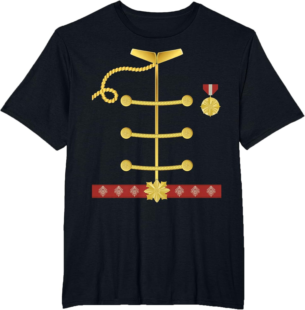 Prince Charming Shirt Halloween Royalty Costume T-Shirt - Black