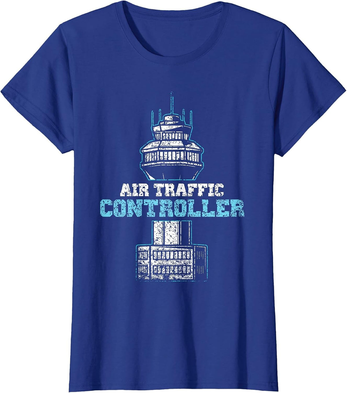 Air Traffic Controller Profession ATC Air Traffic Controller T-Shirt - Royal Blue
