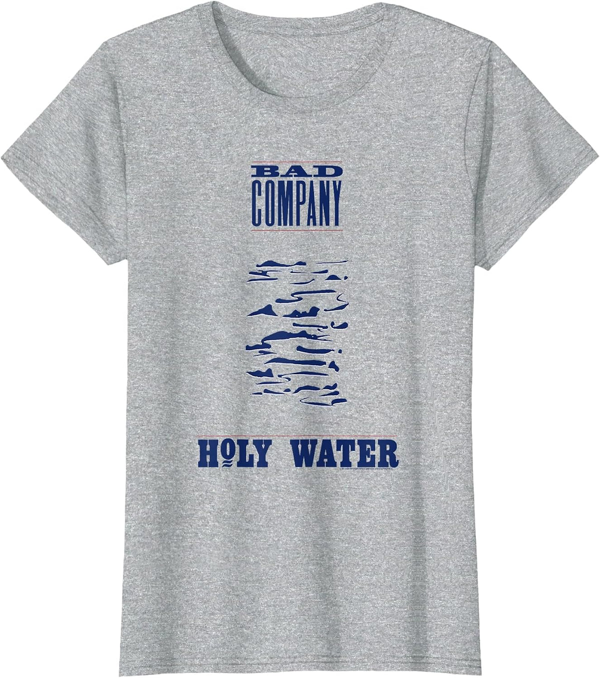 Bad Company Holy Water T-Shirt - Heather Grey