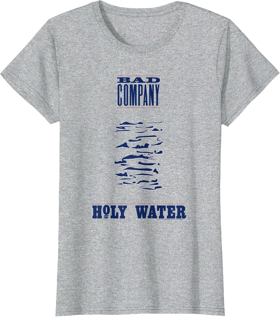 Bad Company Holy Water T-Shirt - Heather Grey