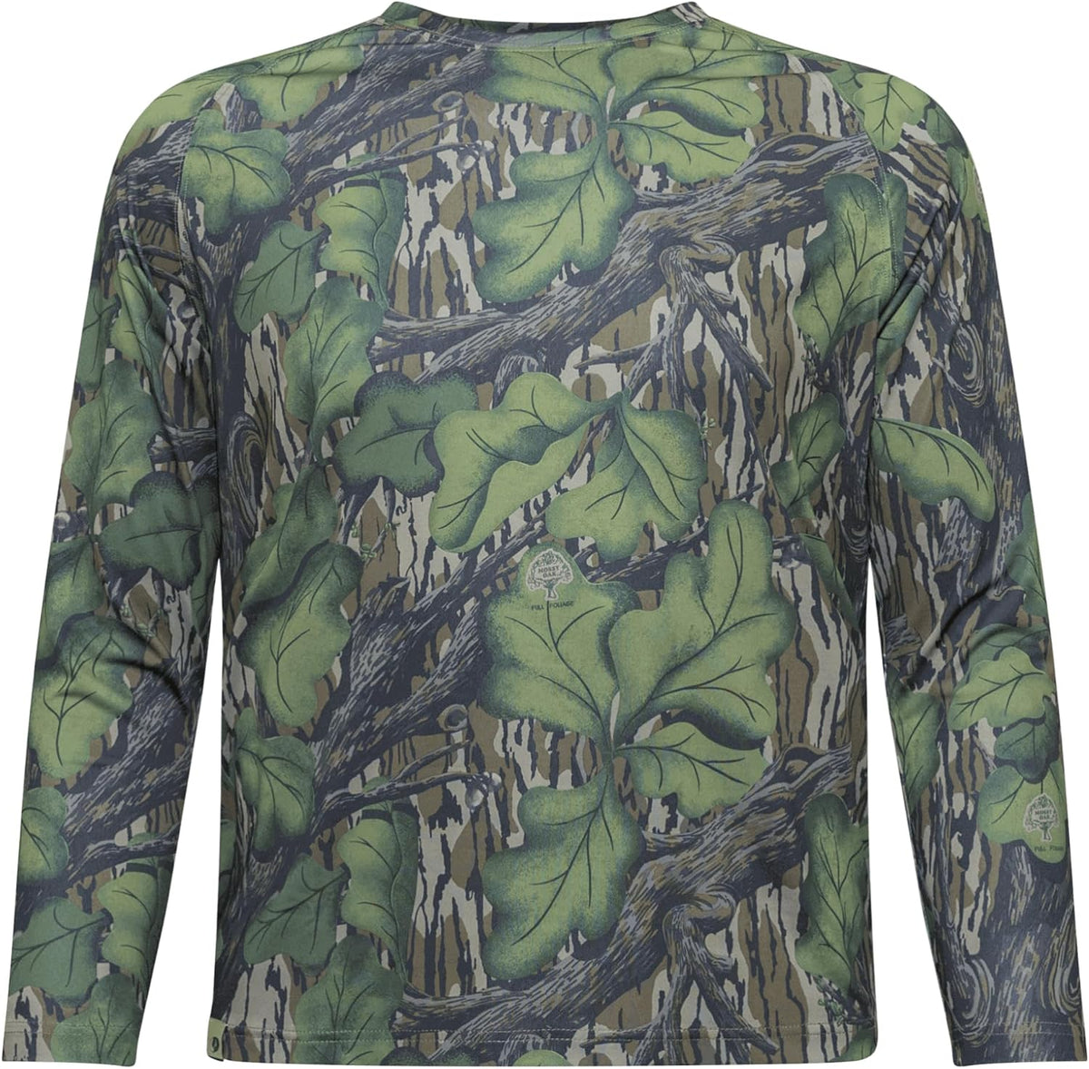 Mossy Oak Tibbee Flex Men's Long Sleeve Camo Hunting Shirts - Full Foliage