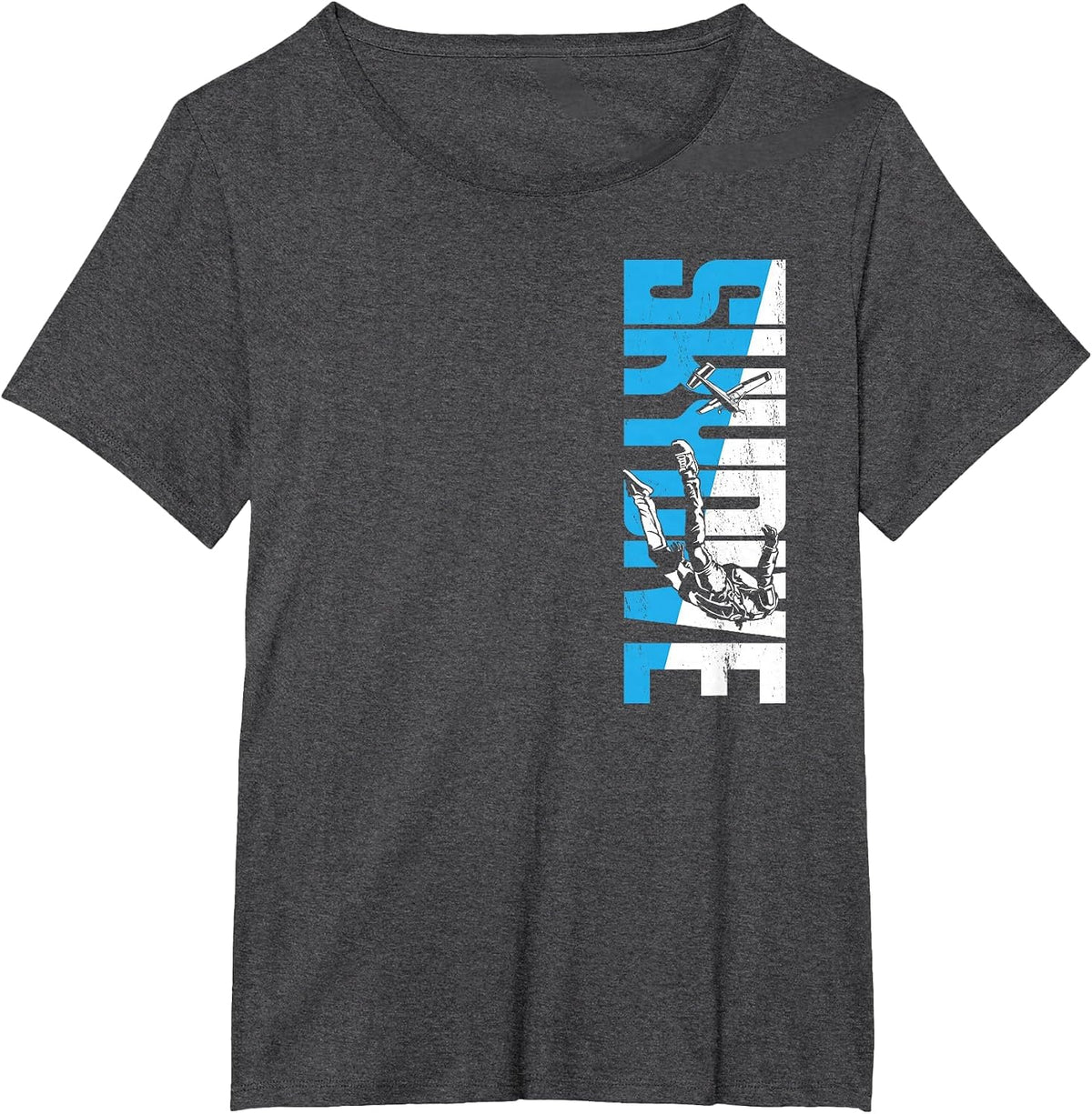 Skydiving Skydive T-Shirt - Dark Heather Grey