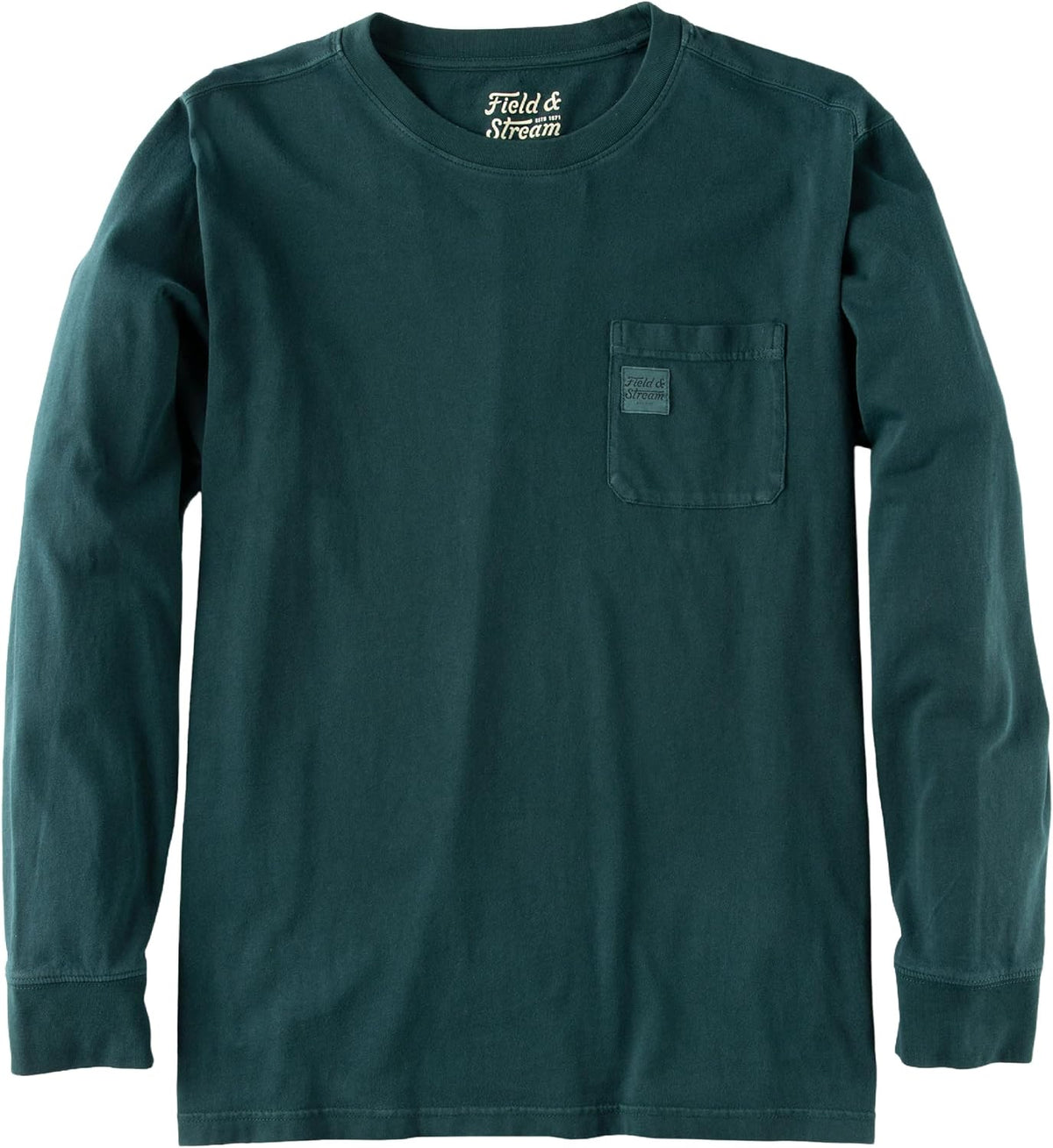 Field & Stream Men's Flush Out Long Sleeve Pocket Tee Shirt - Pine