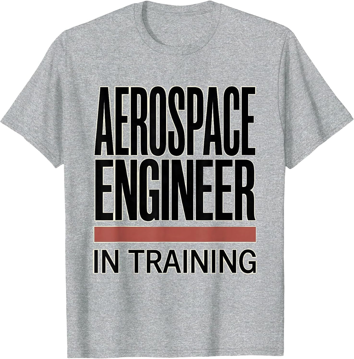 Men's Aerospace Engineer In Training Funny Future Engineer Gift T-Shirt - Heather Grey