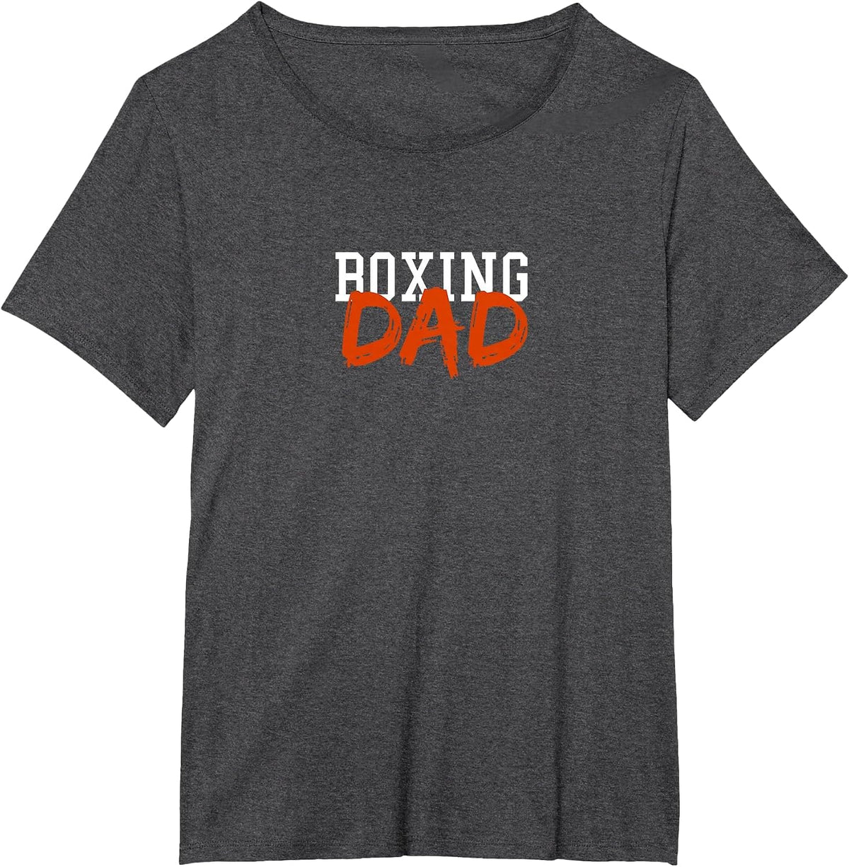 Boxing Dad Summer Winter Sports T-Shirt - Dark Heather Grey