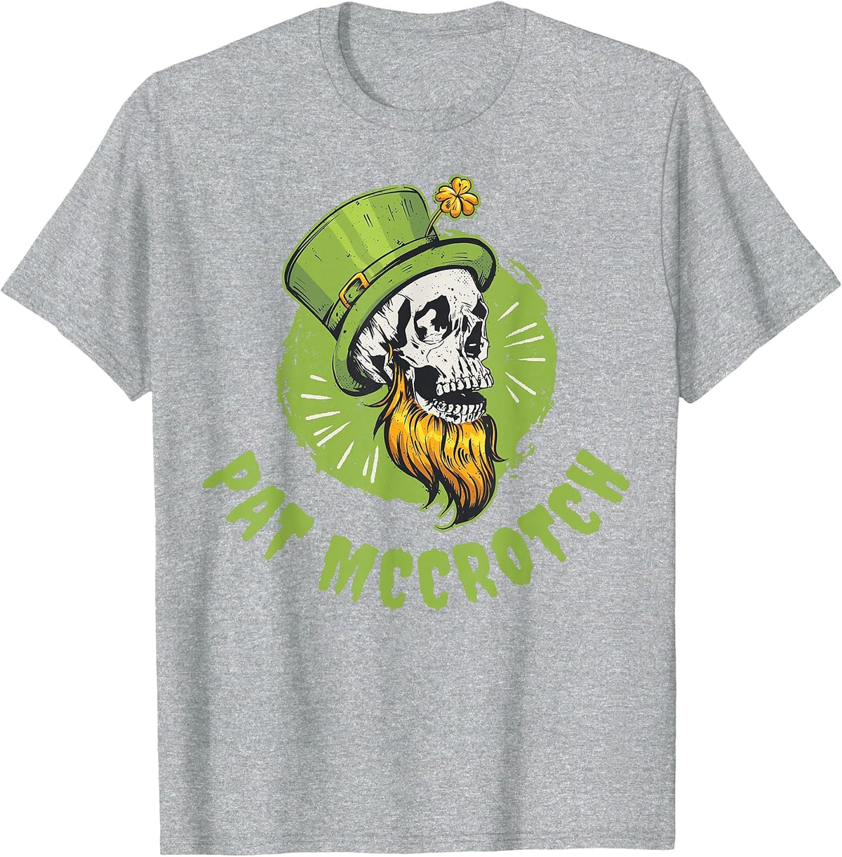 Pat McCrotch T-Shirt - Heather Grey