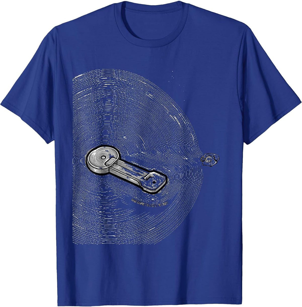 Men's Ham Radio Called It In First Funny Ham Operator Humor T-Shirt - Royal Blue