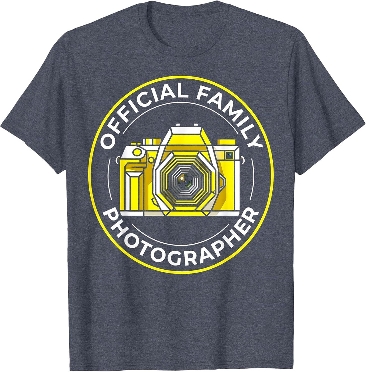 Mademark Photography T-Shirt - Heather Blue-official Family
